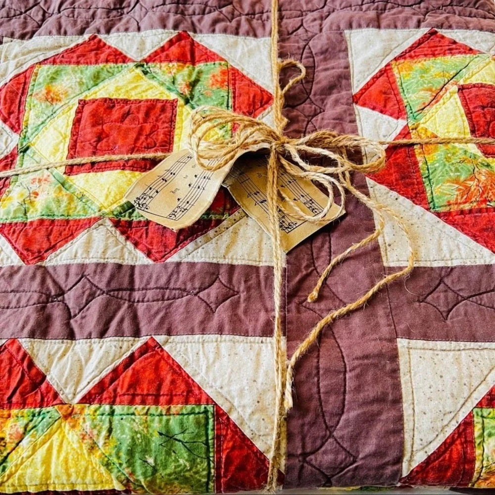 88”x88” Gorgeous Handmade Queen Size Quilt.